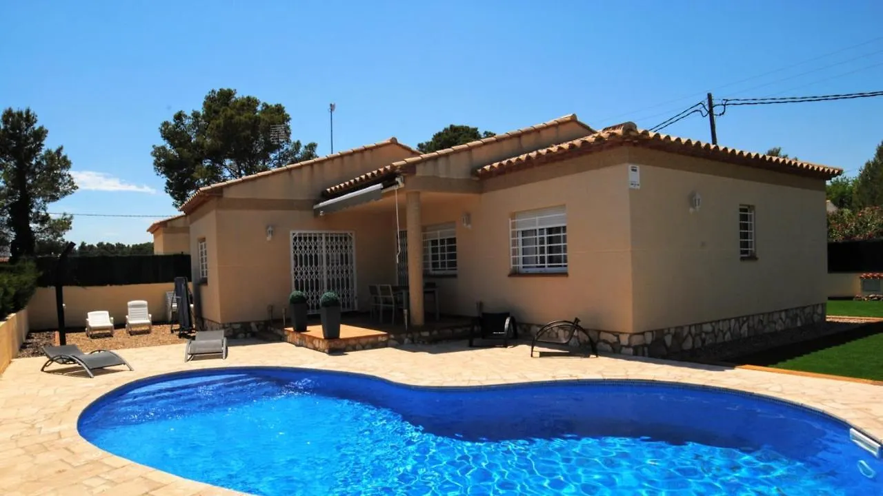 Comfortable Haven: Les Tres Cales Private Pool Retreat